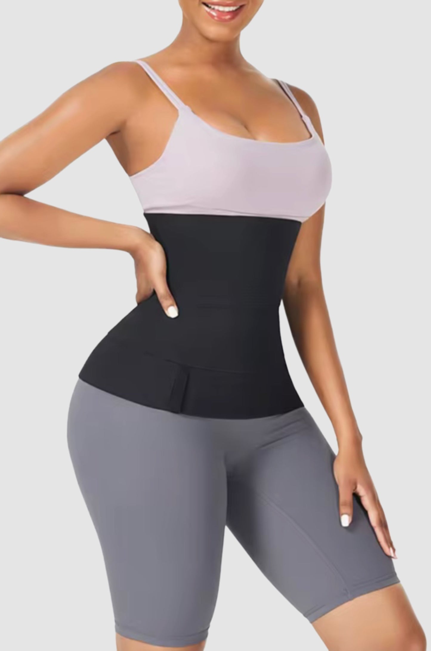 Maxim – Waist Wrap Belt 3Meter - Geschikt voor Gym en Afvallen - Past bij elke Figuur