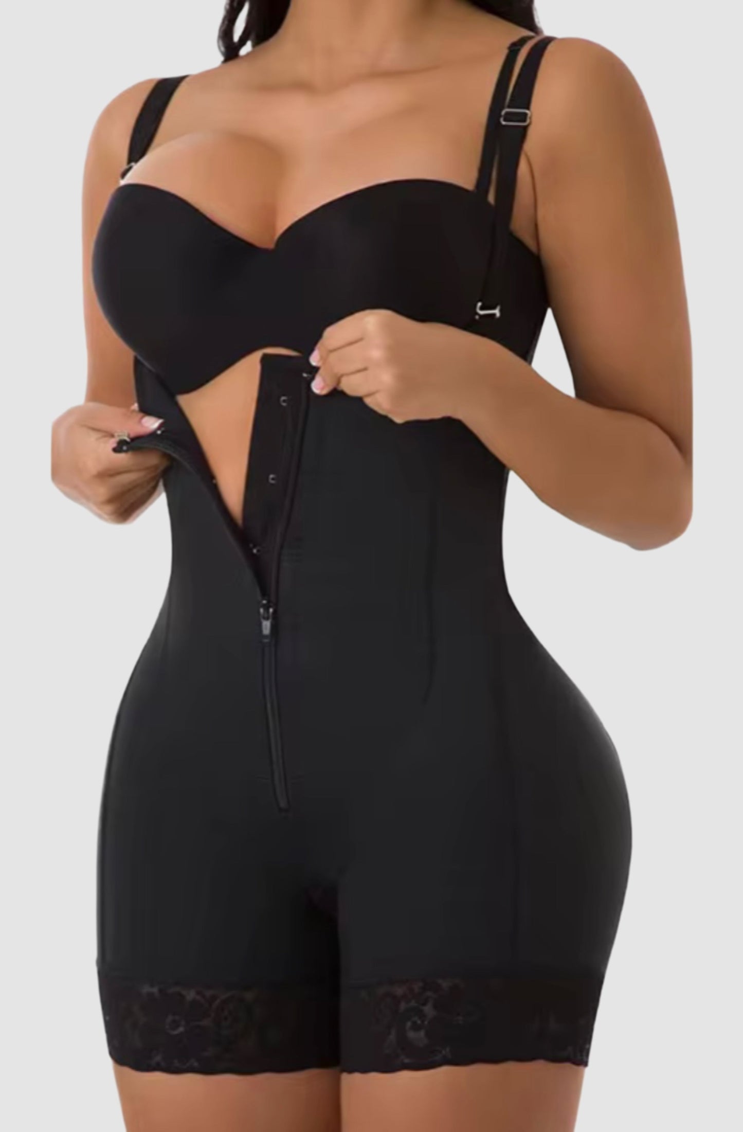 Jennifer - Strapless Shapewear with Zipper – The Perfect Body Shaping Solution | Seamless Design