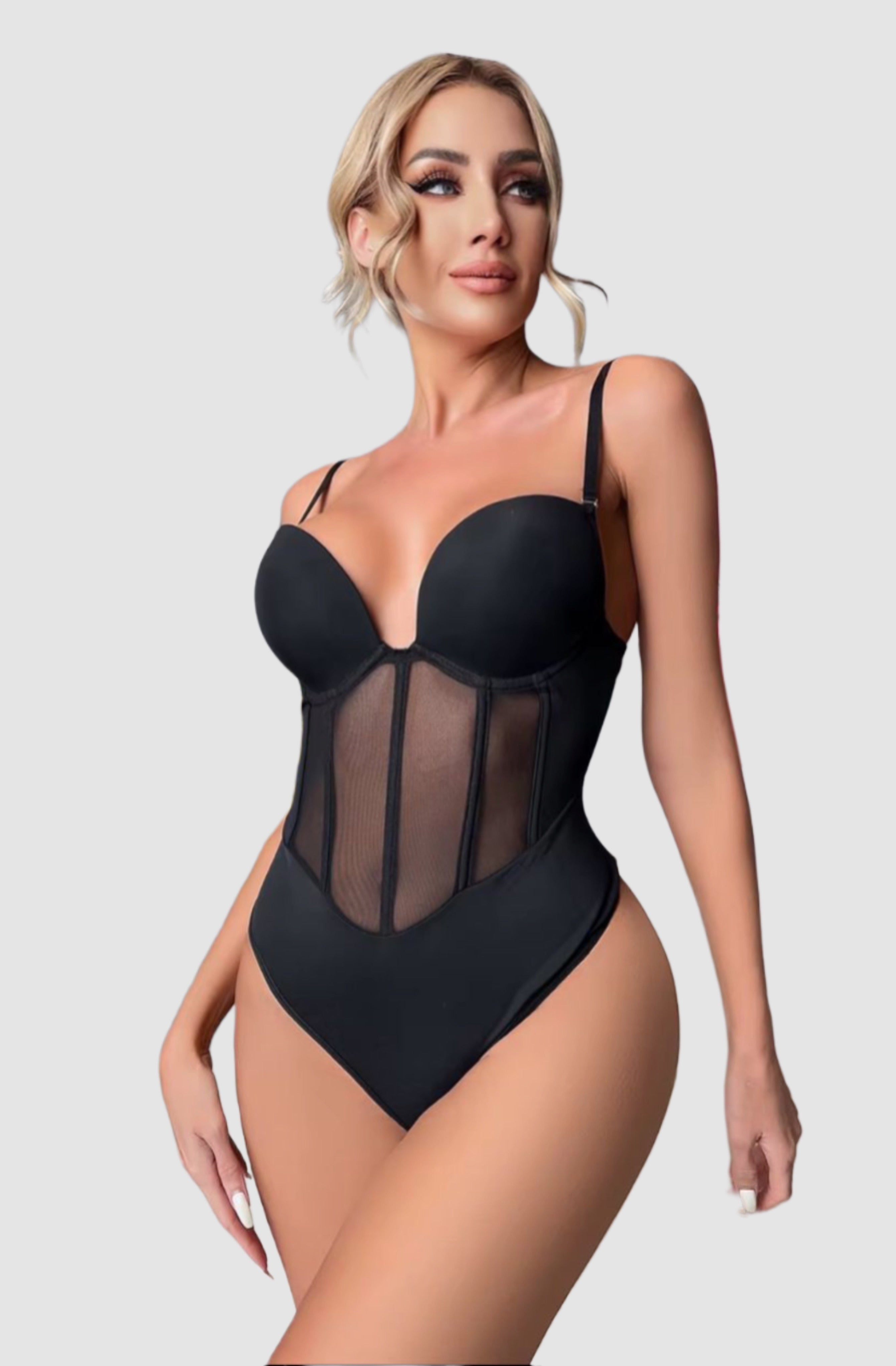 ohyeahlady Grote maten damesbody, kant, elastisch, string, bodysuit, nauwsluitend, elastisch, ondergoed, rondingen, overhemden, top, korte mouwen, jumpsuit, vrijetijdspak, Wit, M ohyeahlady Grote maten damesbody, kant, elastisch, string, bodysuit, nauwsluitend, elastisch, ondergoed, rondingen, overhemden, top, korte mouwen, jumpsuit, vrijetijdspak, Wit, M
