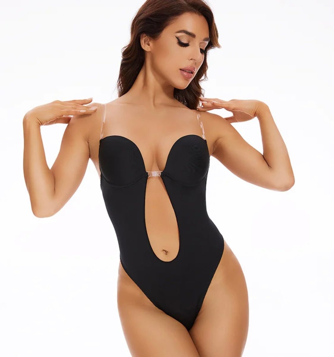 Lea - Backless Bodysuit - Onzichtbare Shapewear voor een Perfecte Pasvorm Onder Elke Outfit, Ondersluiting met Haakjes