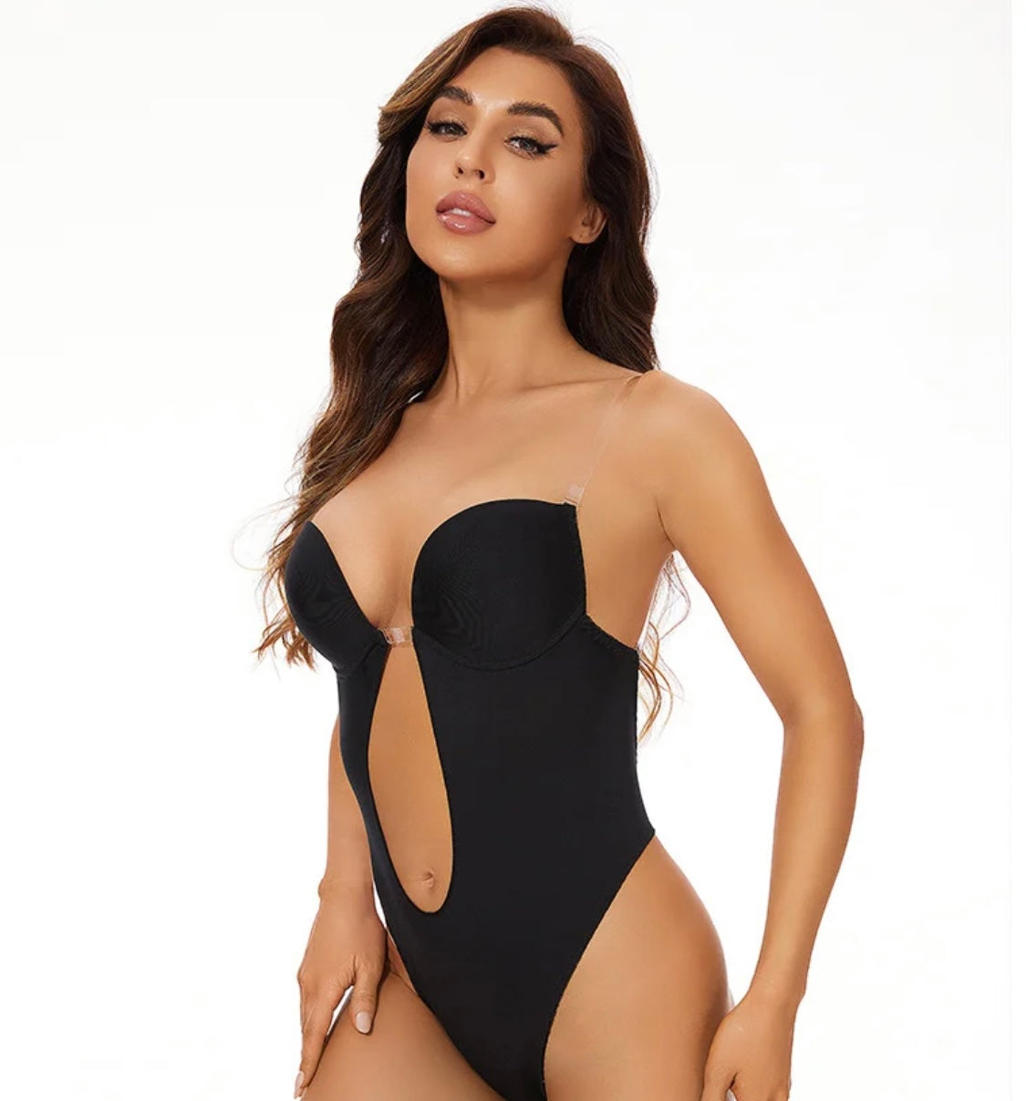 Lea - Backless Bodysuit - Onzichtbare Shapewear voor een Perfecte Pasvorm Onder Elke Outfit, Ondersluiting met Haakjes