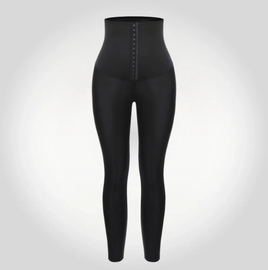 Andrea – Legging met Zweetband en Korset – Maximale Vetverbranding – Duurzaam en Ademend
