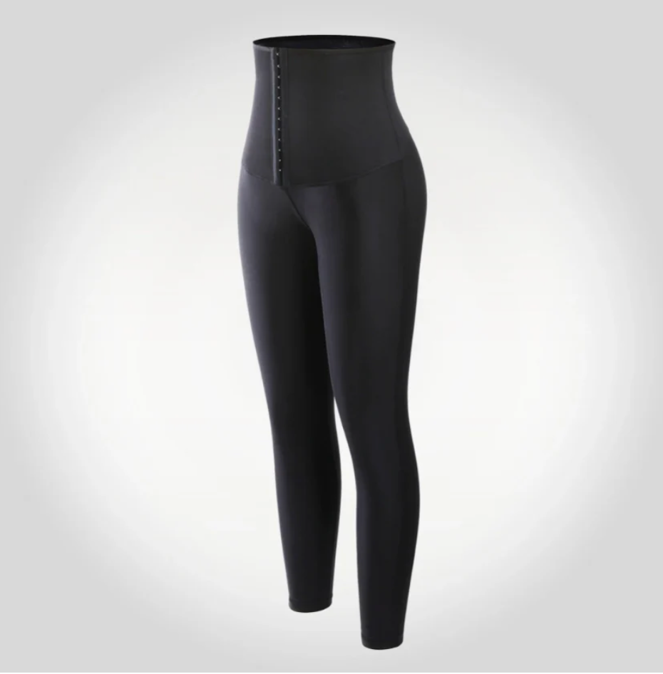 Andrea – Legging met Zweetband en Korset – Maximale Vetverbranding – Duurzaam en Ademend