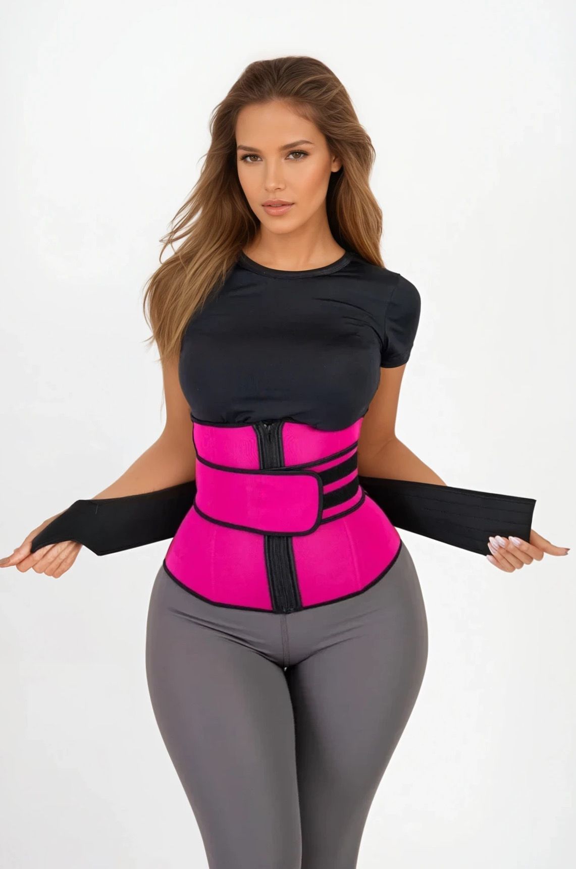 Sacha - Waist Trainer | Verstelbare Tailleband voor Optimale Ondersteuning en Vorming - Ideaal voor Gym