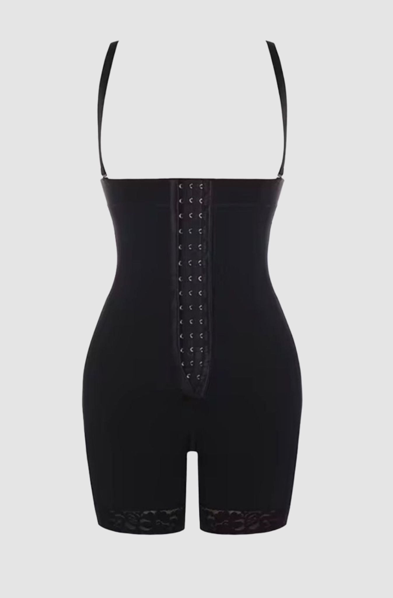 Naomi – Body Lifter Shapewear Met verstelbare Haakjes - Afneembare Schouderbandjes, Rits bij de Kruis