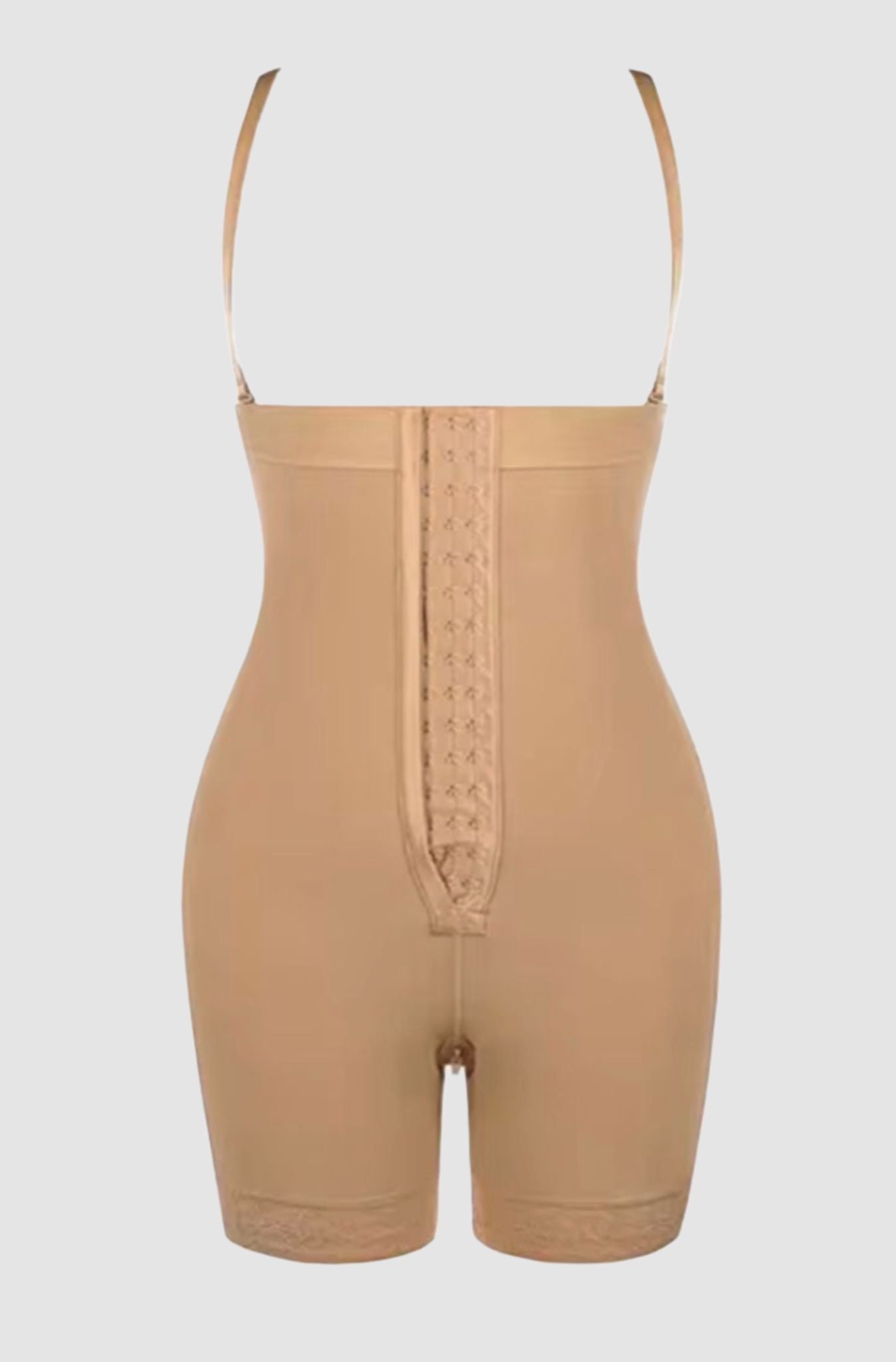 Naomi – Body Lifter Shapewear Met verstelbare Haakjes - Afneembare Schouderbandjes, Rits bij de Kruis
