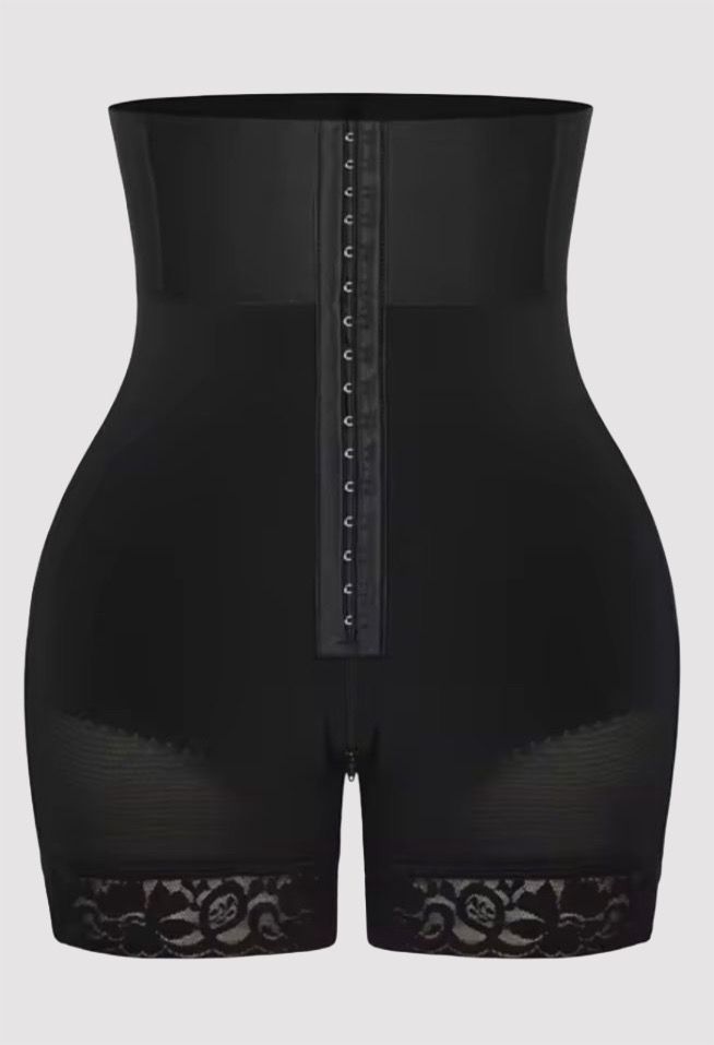 Valere - 'BBL Shapewear' Hoog Getaileerde Body - Met Haak en Oogsluiting - Rits voor Toilet Gebruik, Ondersluiting met Rits