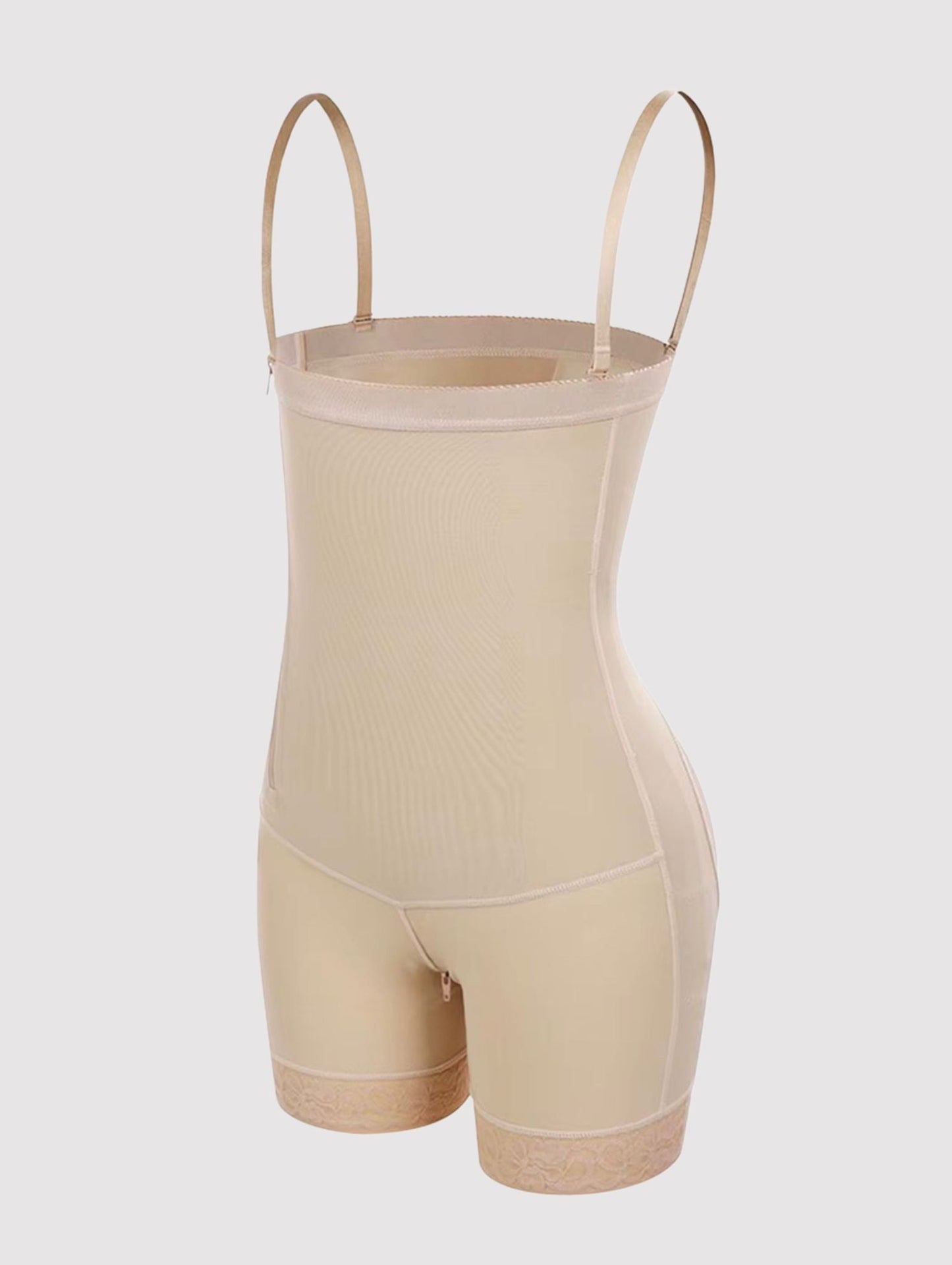 Laurine - Shapewear met Rits en Afneembare bandjes - De Perfecte Body Shaping Oplossing, Ondersluiting met Rits
