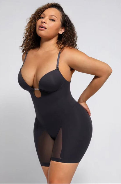 Elina – Backless Shapewear - Onzichtbare Shapewear voor een Perfecte Pasvorm Onder Elke Outfit, Open Kruis
