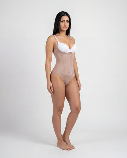 Silvia™ Sculpting Body Shaper - Haak en Oog - Rits en Knoopsluiting
