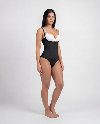Silvia™ Sculpting Body Shaper - Haak en Oog - Rits en Knoopsluiting